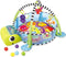 Speelkleed baby - Educatief - Boxmat - Zacht - 96x69x54cm