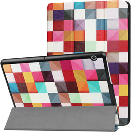 iMoshion Tablet Hoes Geschikt voor Huawei MediaPad T3 10 inch - iMoshion Design Trifold Bookcase - Meerkleurig /Various Colors
