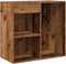 vidaXL - Cosmeticakast - 80x40x75 - cm - bewerkt - hout - oud - houtkleurig