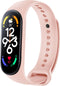iMoshion Bandje Geschikt voor Xiaomi Mi Band 7 - iMoshion Siliconen band inkliksysteem ronde sluiting - Roze