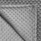 Ella Verzwaringsdeken Overtrek - 200x200cm - Zachte Minky Fleece - Grijs