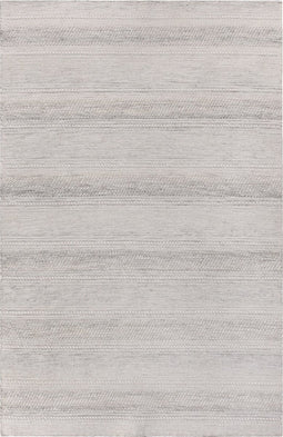 Vloerkleed Ivoor/Lichtgrijs - Wol - 230x160x1cm - Vloerkleed Adoni - House Nordic