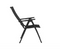 Hartman Alexio Recliner - Verstelbaar - Aluminium & Textileen - Zwart (2 stuks)