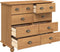 vidaXL - Ladeblok - 'ASKIM'Honingbruin - 91x40x79 - cm - Massief - Grenenhout
