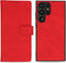 iMoshion Hoesje Geschikt voor Samsung Galaxy S23 Ultra Hoesje Met Pasjeshouder - iMoshion Uitneembare 2-in-1 Luxe Bookcase - Rood