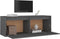 vidaXL - Wandkast - 100x30x35 - cm - massief - grenenhout - grijs