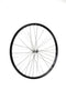 Voorwiel 28 inch 622 geheel zwart rvs spaak