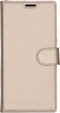 Accezz Hoesje Geschikt voor Samsung Galaxy Note 10 Plus Hoesje Met Pasjeshouder - Accezz Wallet Softcase Bookcase - goud