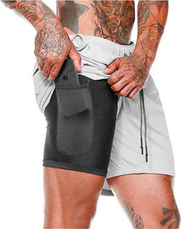 MW® - Sportbroek Heren - Quick-Dry - Grijs M