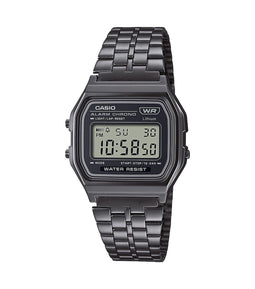 Casio A158WETB-1AEF - Unisex Horloge - 36,3 mm - Grijs