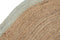DKD Home Decor - Tapijt - Scandi Jute 150 x 150 cm - Groen Lichtbruin