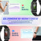 Golden Sound Activity Tracker - Stappenteller Horloge - Hartslagmeter - Bloeddrukmeter - Zwart