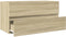 vidaXL - Wastafelkast - 90x38,5x45 - cm - spaanplaat - sonoma - eikenkleurig