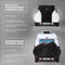 TeamObsidian TOBIN137MRBKLGP - Fietshoes - Waterdicht 600D - Zwart