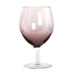 House Doctor wijnglas - massief - 17 cm - paars