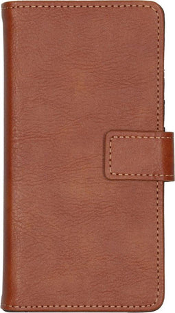 iMoshion Hoesje Geschikt voor Alcatel 1S (2019) Hoesje Met Pasjeshouder - iMoshion Luxe Bookcase - Bruin