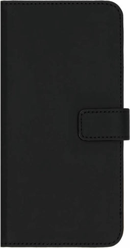 Hoesje Met Pasjeshouder Geschikt voor Samsung Galaxy A7 (2018) - Luxe Softcase Bookcase - Zwart