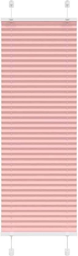 vidaXL - Plissé - rolgordijn - 40x150 - cm - stofbreedte - 39,4 - cm - polyester - roze
