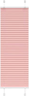 vidaXL - Plissé - rolgordijn - 40x150 - cm - stofbreedte - 39,4 - cm - polyester - roze
