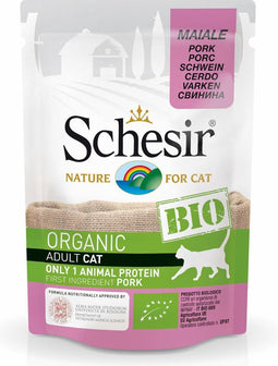 Schesir Kattenvoer Bio Varken - 85 gr NL-BIO-01