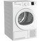 Beko DCU8235BXT2 - Condensdroger - Waterreservoir in bedieningspaneel - Gegalvaniseerde trommel