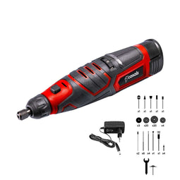 CASALS CMG1205BC - Accuschuurmachine 12V - Inclusief accessoires