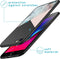 iMoshion Hoesje Geschikt voor iPhone SE (2022) / SE (2020) / 8 / 7 Hoesje Siliconen - iMoshion Design hoesje - Zwart / Roze / Graphic Marble Pink