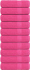 vidaXL - Badhanddoeken - 10 - st - 100x150 - cm - 360 - g/m² - 100% - katoen - roze