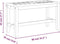 vidaXL - Tuinbank - 80 - cm - massief - acaciahout