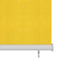 vidaXL - Rolgordijn - voor - buiten - 60x140 - cm - HDPE - geel