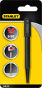 Stanley Drevel 2,4mm - Puntbeitel - Gehard staal - Gekarteld handvat