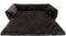 District 70 NUZZLE - Zachte Mand - Afritsbare Hoes - Medium 75 x 75 cm - Donker Grijs