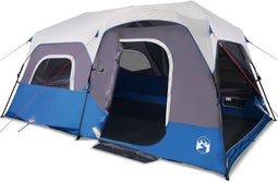 vidaXL - Tent - 9-persoons - waterdicht - met - LED - lichtgroen