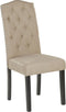 Set van 2 eetkamerstoelen SHIRLEY Beige