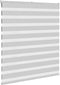 vidaXL - Zebra - rolgordijn - 105x150 - cm - stofbreedte - 100,9 - cm - lichtgrijs