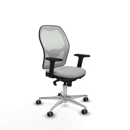 Piqueras y Crespo 2D086G0 - Gaming stoel - Hoogteverstelbaar - Lichtgrijs