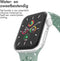 imoshion Sport⁺ bandje - Geschikt voor Apple Watch 1, 2, 3, 4, 5, 6, 7, 8, 9, 10 (42 mm), SE - 38/40/41 mm - Light Green & Green - M/L