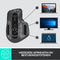 Logitech MX Master 3 - Draadloze muis - MagSpeed scrollen en Darkfield tracking - Grafiet