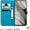iMoshion Hoesje Geschikt voor Google Pixel 8 Hoesje Met Pasjeshouder - iMoshion Mandala Bookcase - Turquoise