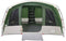 vidaXL - Tunneltent - 8-persoons - waterdicht - groen
