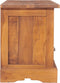 vidaXL - Tv-meubel - 100x30x40 - cm - massief - teakhout