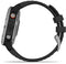 Garmin fēnix 6 Solar - Smartwatch - Zonne-energie - Zilver (Zwart)