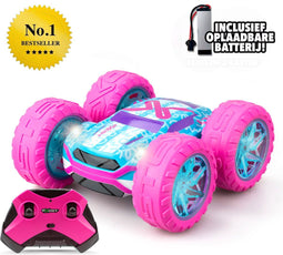 Exost 360 Cross - RC Stuntauto - 360° spins en flips - Roze