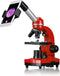 Bresser Junior Biolux SEL - Studenten Microscoop - Barlow Zoom Systeem LED verlichting - Rood