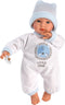 Llorens mini babypopje Cuquito blank met geluid 30 cm