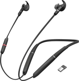 Jabra Evolve 65e - Headset - UC-gecertificeerd - Zwart