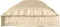 vidaXL - Ligbedkussen - voor - Bank - Beige - 150x40x8 - cm - Oxford - Stof