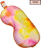SMUG Slaapmasker - 100% Verduisterend - Verstelbaar Oogmasker in Satijn - Orange Tye Dye
