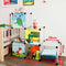 SoBuy Kinderboekenkast - Opbergrek 6 boxen - 38 x 38 x 38 cm (6 stuks)