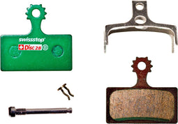 Remblok swissstop schijfrem organic disc 28 shimano xtr 2011 xt 2012